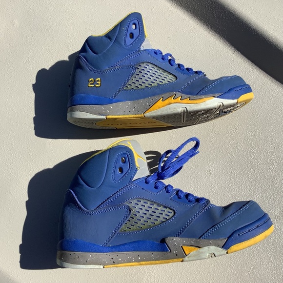 Nike Air Jordan 5 Retro Laney Varsity Royal Blue Shoes CI3287-400 Size 3 Youth - Picture 2 of 11